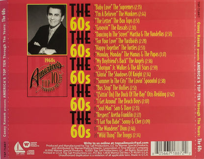 Various : Casey Kasem Presents America's Top Ten Through The Years: The 60's (Compilation)