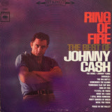 Johnny Cash : Ring Of Fire - The Best Of Johnny Cash (LP,Compilation,Stereo)