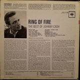 Johnny Cash : Ring Of Fire - The Best Of Johnny Cash (LP,Compilation,Stereo)