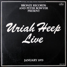 Uriah Heep : Uriah Heep Live (LP,Album)