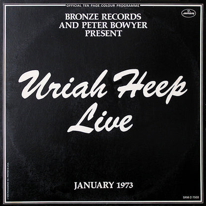 Uriah Heep : Uriah Heep Live (LP,Album)