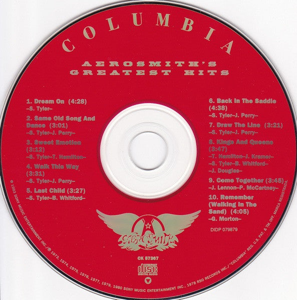 Aerosmith : Aerosmith's Greatest Hits (Compilation,Reissue)