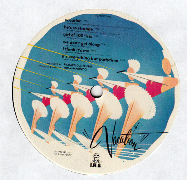 Go-Go's : Vacation (LP,Album,Club Edition)