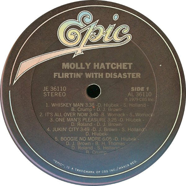 Molly Hatchet : Flirtin' With Disaster (LP,Album)
