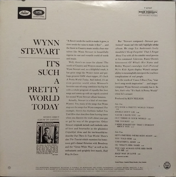 Wynn Stewart : It's Such A Pretty World Today (LP,Album,Mono)
