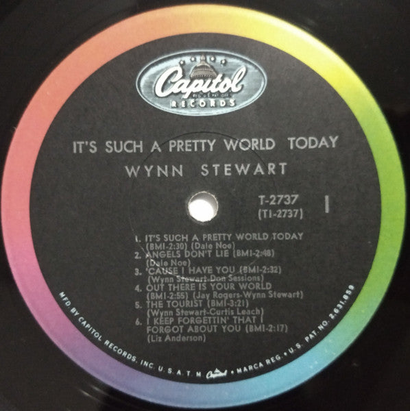 Wynn Stewart : It's Such A Pretty World Today (LP,Album,Mono)