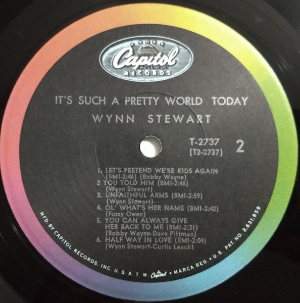 Wynn Stewart : It's Such A Pretty World Today (LP,Album,Mono)