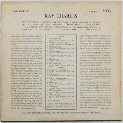 Ray Charles : Ray Charles (LP,Album,Mono)