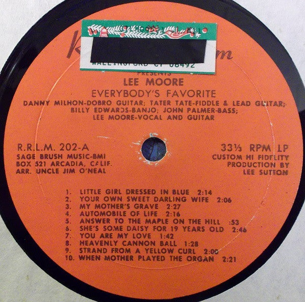 Lee Moore (4) : Everybody's Favorite (LP,Album)