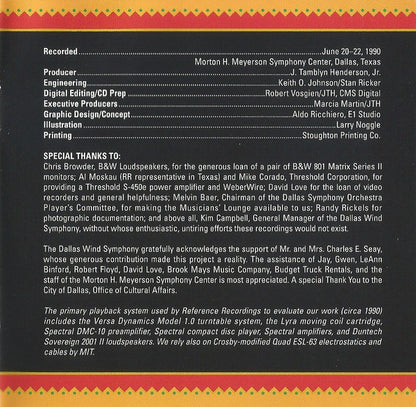 Dallas Wind Symphony, Howard Dunn : Fiesta! ()