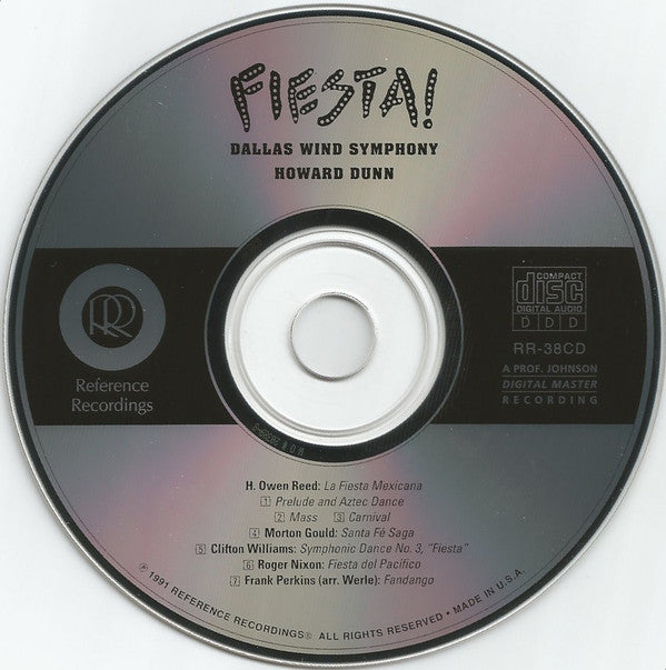 Dallas Wind Symphony, Howard Dunn : Fiesta! ()