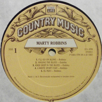 Marty Robbins : Country Music (LP,Compilation,Stereo)
