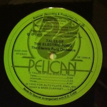 Electric Pong Orchestra : Tales Of The Electric Pong (LP,Album,Stereo)