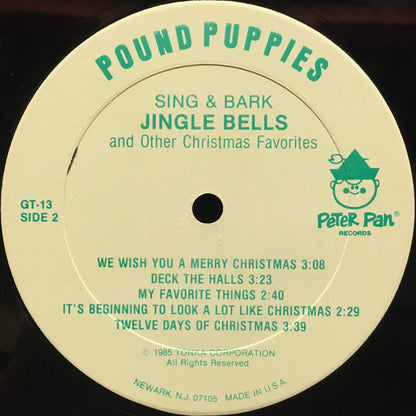 Pound Puppies : Sing & Bark Jingle Bells (And Other Christmas Favorites) (LP,Album)