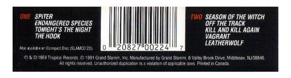 Leatherwolf : Endangered Species (Album,Reissue)