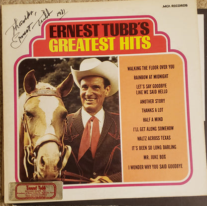 Ernest Tubb : Ernest Tubb's Greatest Hits (LP,Compilation,Reissue)