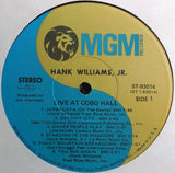 Hank Williams Jr. : Live At Cobo Hall Detroit (LP,Album,Club Edition)