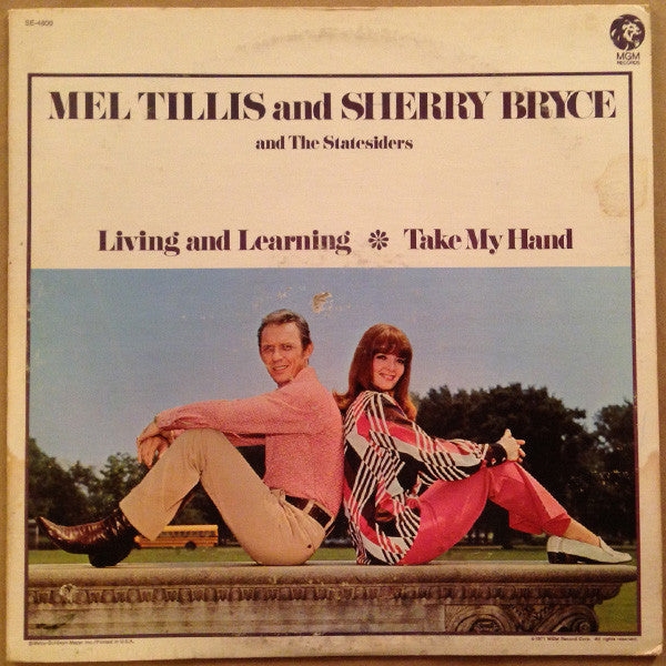 Mel Tillis And Sherry Bryce And Statesiders (2), The : Living And Learning / Take My Hand (LP,Album)