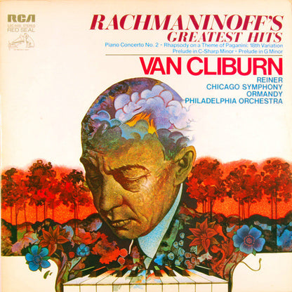 Sergei Vasilyevich Rachmaninoff, Van Cliburn, Fritz Reiner, Chicago Symphony Orchestra, Eugene Ormandy, Philadelphia Orchestra, The : Rachmaninoff's Greatest Hits (LP,Compilation,Reissue)