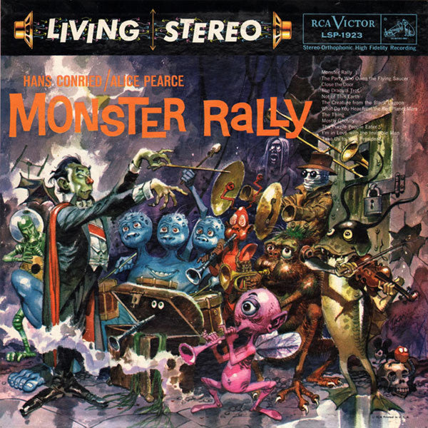 Hans Conried, Alice Pearce : Monster Rally (LP,Album,Stereo)