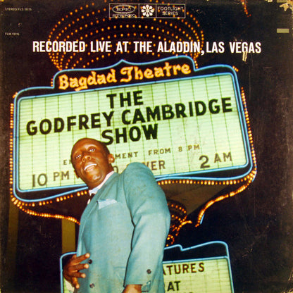 Godfrey Cambridge : The Godfrey Cambridge Show: Recorded Live At The Aladdin, Las Vegas (LP)
