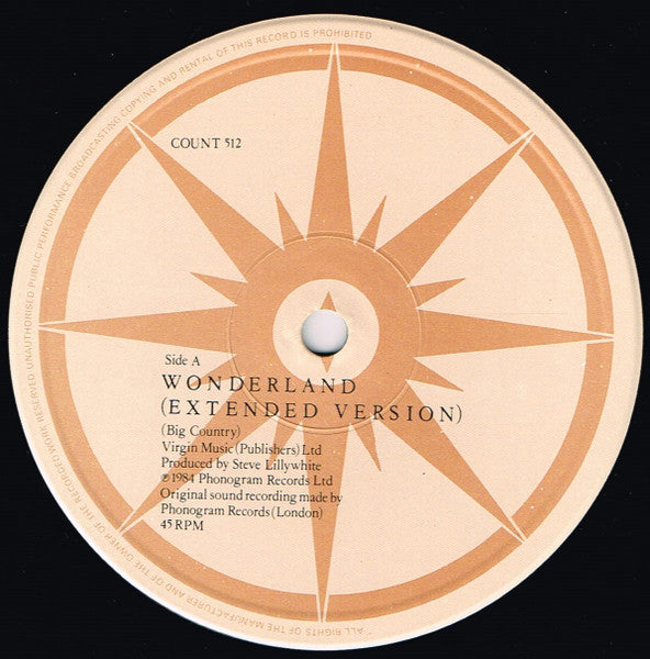 Big Country : Wonderland (12",45 RPM,Single)