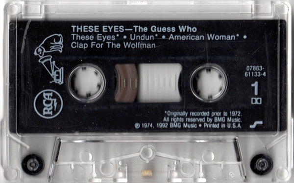 The Guess Who : These Eyes (Compilation,Club Edition,Remastered)