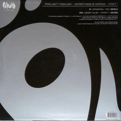 Project Medusa : Something Is Wrong - Part I (12",45 RPM)