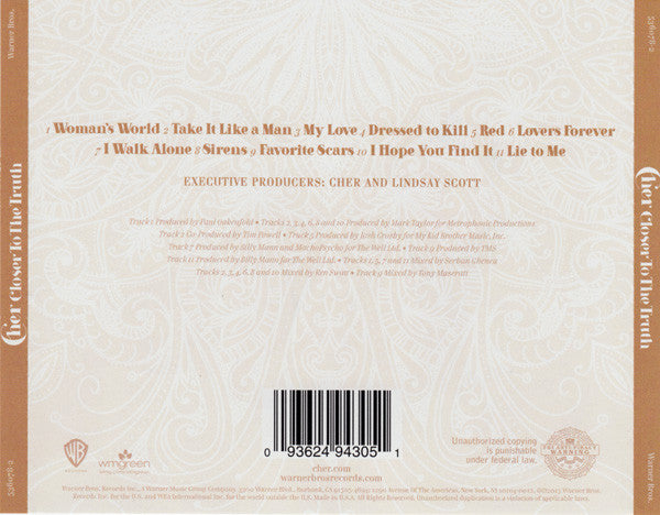 Cher : Closer To The Truth (Album)