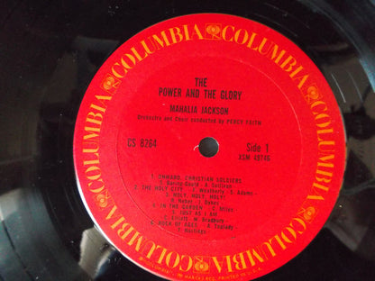 Mahalia Jackson With Orchestra And Choir Conducted By Percy Faith : The Power And The Glory (LP,Album,Stereo,Reissue)