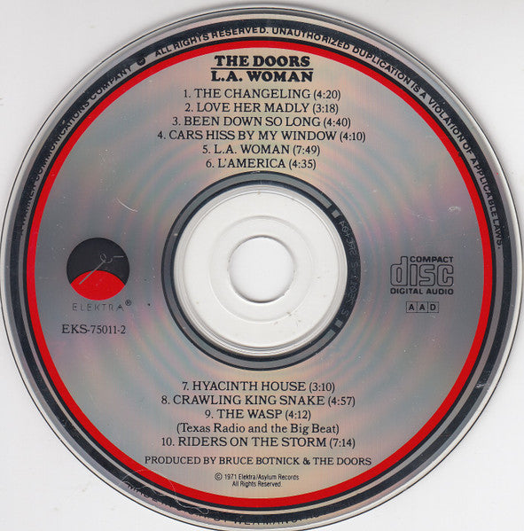 Doors, The : L.A. Woman (Album,Reissue,Remastered)