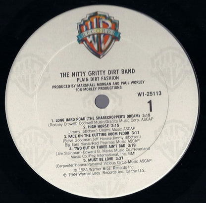 Nitty Gritty Dirt Band : Plain Dirt Fashion (LP,Album,Club Edition)