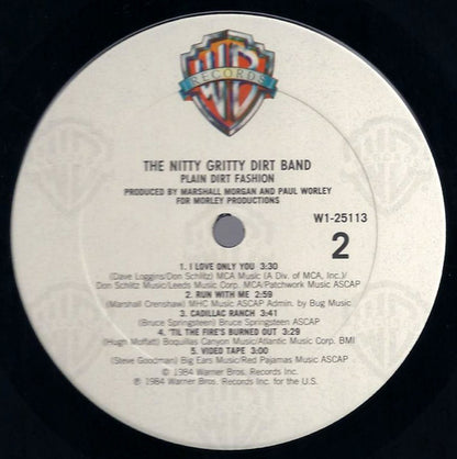 Nitty Gritty Dirt Band : Plain Dirt Fashion (LP,Album,Club Edition)