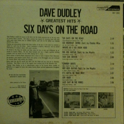 Dave Dudley : Six Days On The Road (LP)