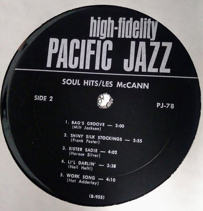 Les McCann : Soul Hits (LP,Album,Mono)