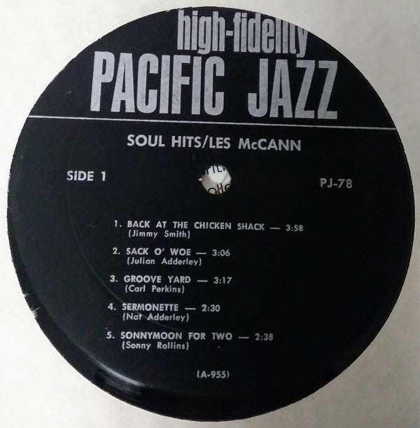 Les McCann : Soul Hits (LP,Album,Mono)