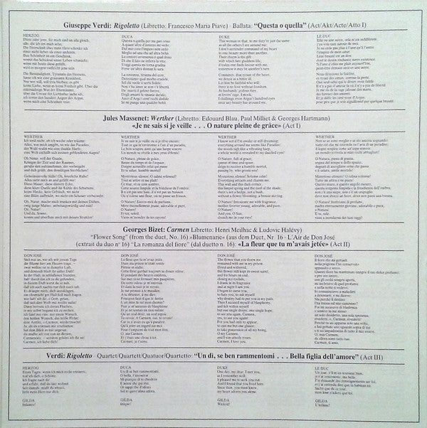 Placido Domingo : Viva Domingo (LP,Compilation)