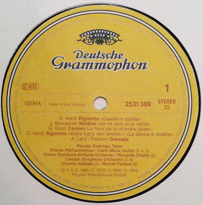 Placido Domingo : Viva Domingo (LP,Compilation)