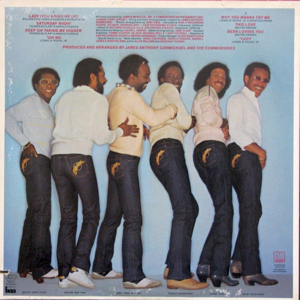 Commodores : In The Pocket (LP,Album)