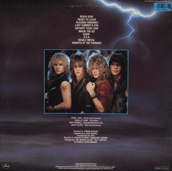 TNT (15) : Knights Of The New Thunder (LP,Album)
