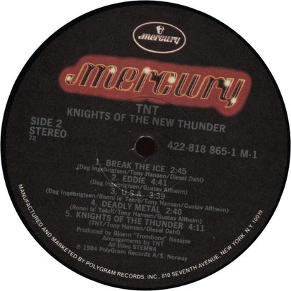 TNT (15) : Knights Of The New Thunder (LP,Album)