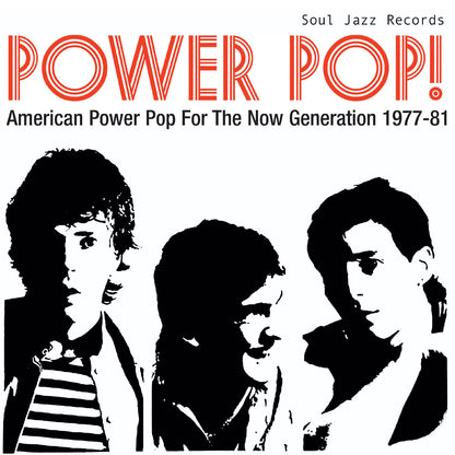 Soul Jazz Records Presents - POWER POP! American Power Pop For The Now Generation 1977-81 (RSD 2026, Red LP Vinyl)