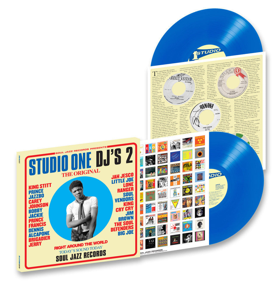 Various - Soul Jazz Records Presents: Studio One DJ's 2 (RSD BF 2026, 2LP Blue Vinyl) UPC: 5026328301372