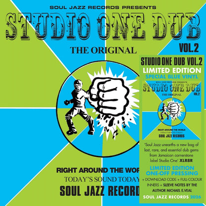 Various - Soul Jazz Records Presents: Studio One Dub Vol. 2 (RSD BF 2026, 2LP Sky Blue Vinyl) UPC: 5026328301662