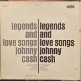 Johnny Cash : Legends And Love Songs (LP,Compilation,Mono,Club Edition)