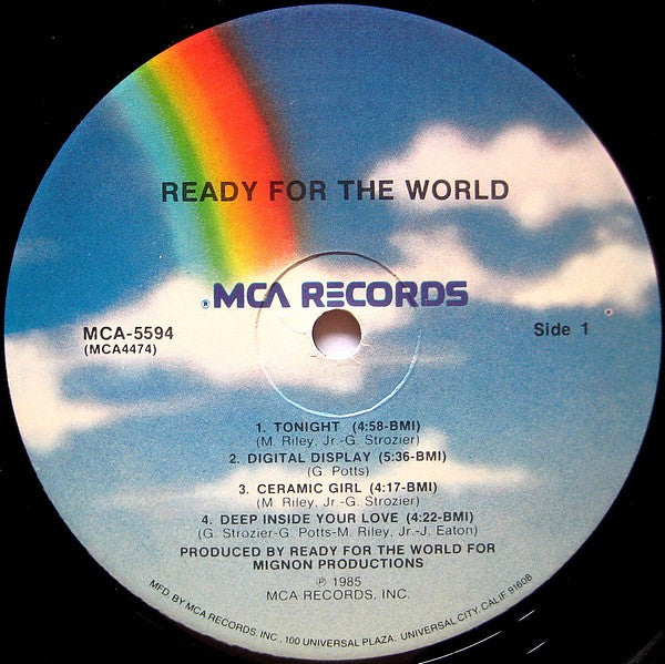 Ready For The World : Ready For The World (LP,Album)