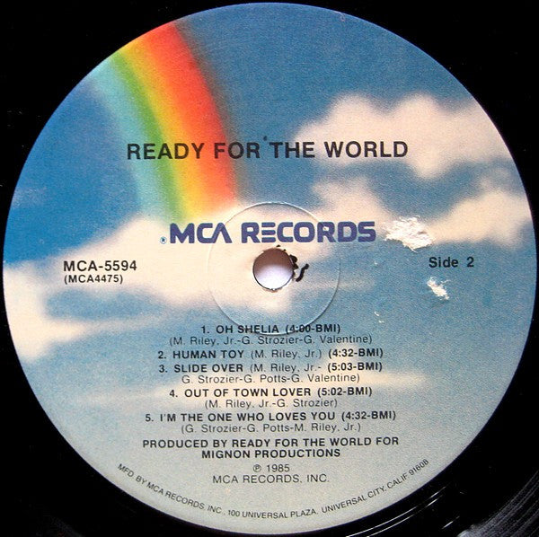 Ready For The World : Ready For The World (LP,Album)