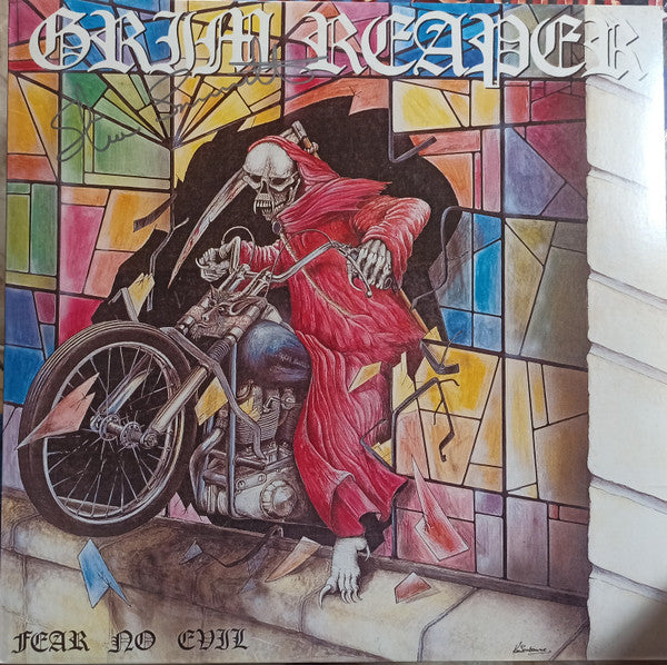 Grim Reaper (3) : Fear No Evil (LP,Album,Limited Edition,Reissue)