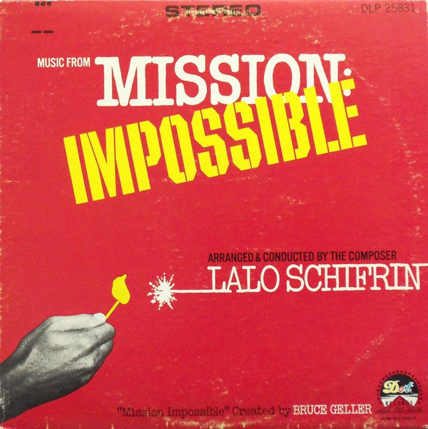 Lalo Schifrin : Music From Mission: Impossible (LP,Album,Stereo)
