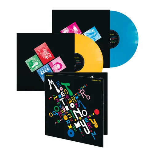 Metronomy - Greatest Hits (Indie Exclusive, 2LP Blue &amp; Yellow Vinyl) UPC: 5056556146056